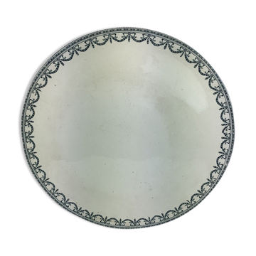 Plat ancien artisanal made in france Salins
