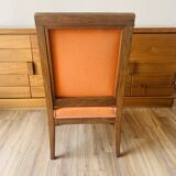 Orange armchair