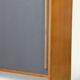 Vintage wooden sideboard with sliding doors – 1960s