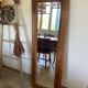 Miroir biseauté vintage porte d'armoire 53x153cm