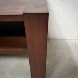 Art Deco coffee table in mahogany and veneer 20th century