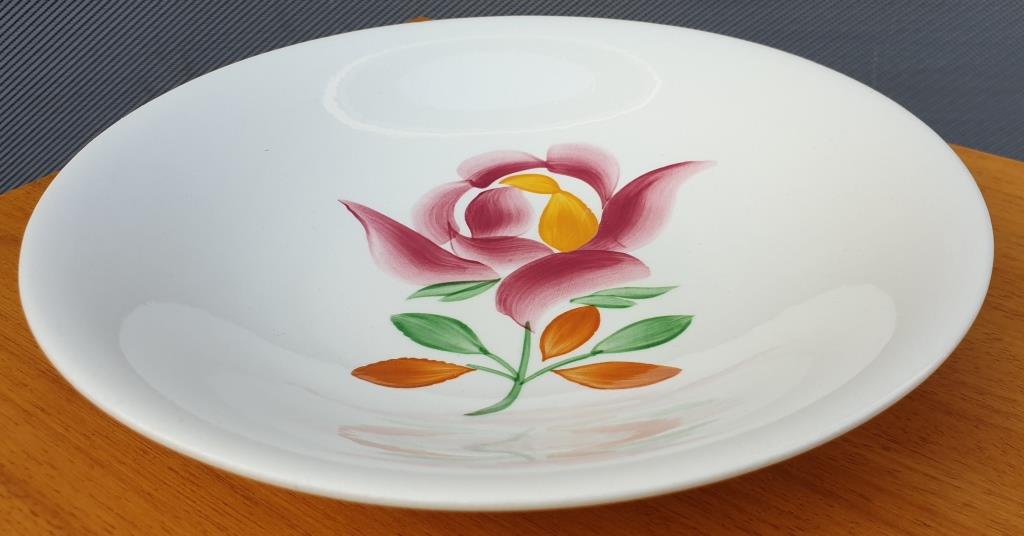 Lot 12 hollow plates Gien model Princess 1960