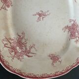 Large Watteau Sarreguemines dish