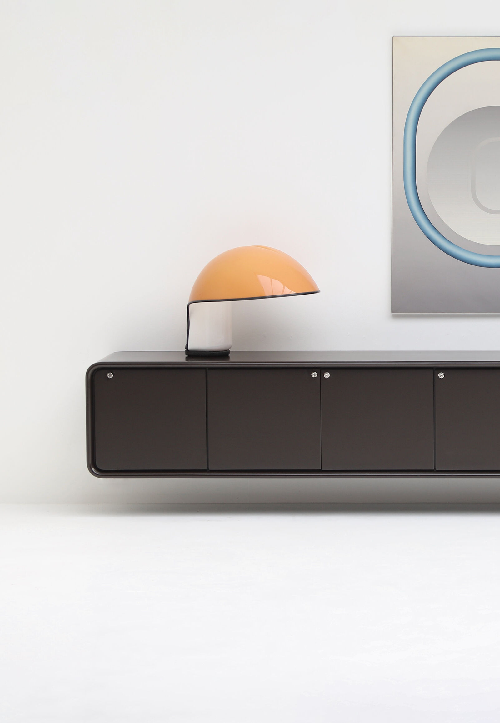 Janda floating sideboard designed by Ghent by designer frank de clercq 1972
