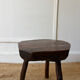 Paire de tabourets brutalistes 1950