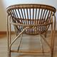 Rattan chair 70s