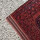 Antique Turkmen Ersari hand-knotted wool carpet 1920s