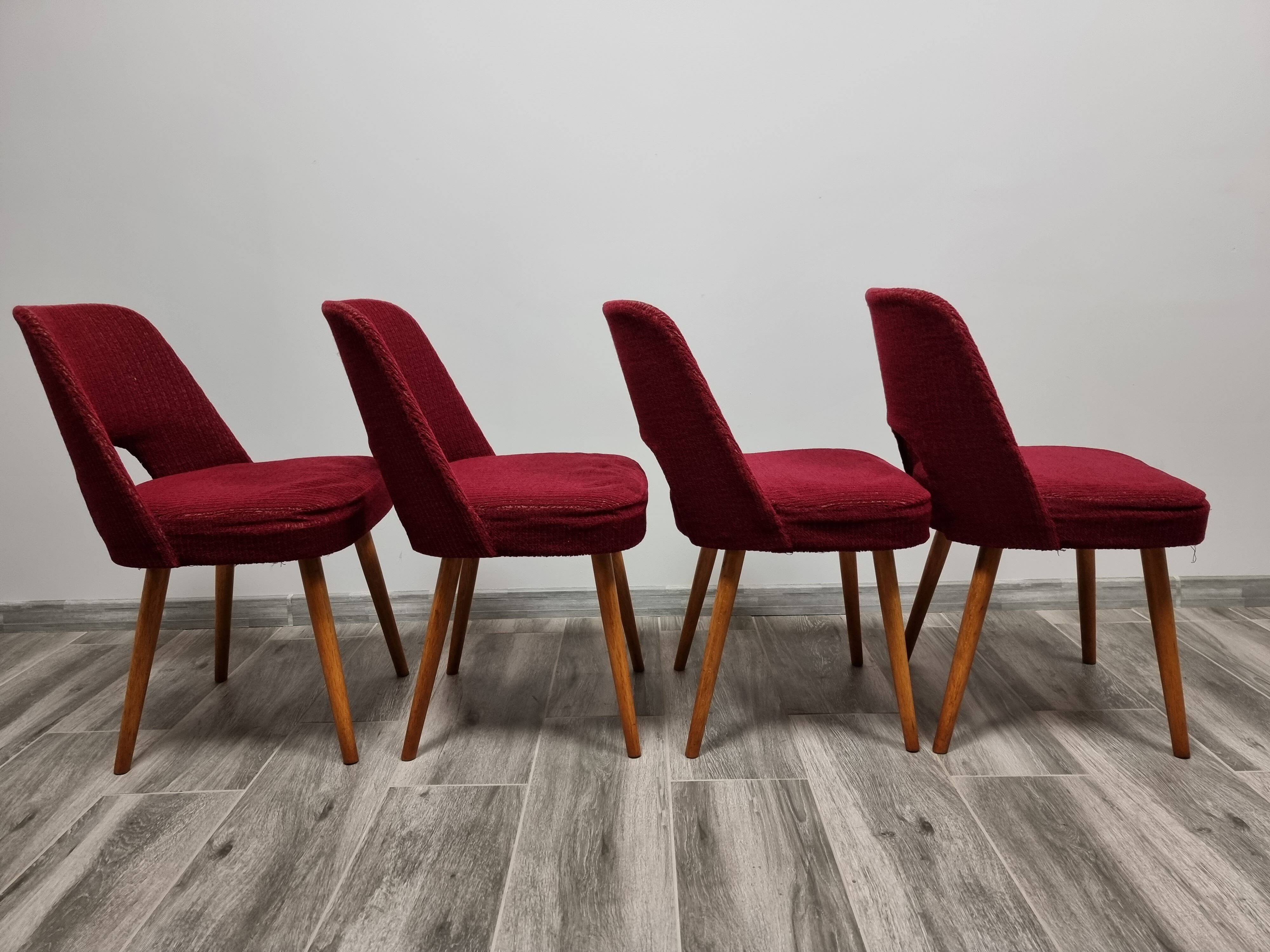 4 dining chairs by Oswald Haerdtl