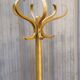 Parrot coat rack in Thonet style, made of solid wood from the 1970s.