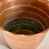 Copper planter “mur de barrez” 1960s