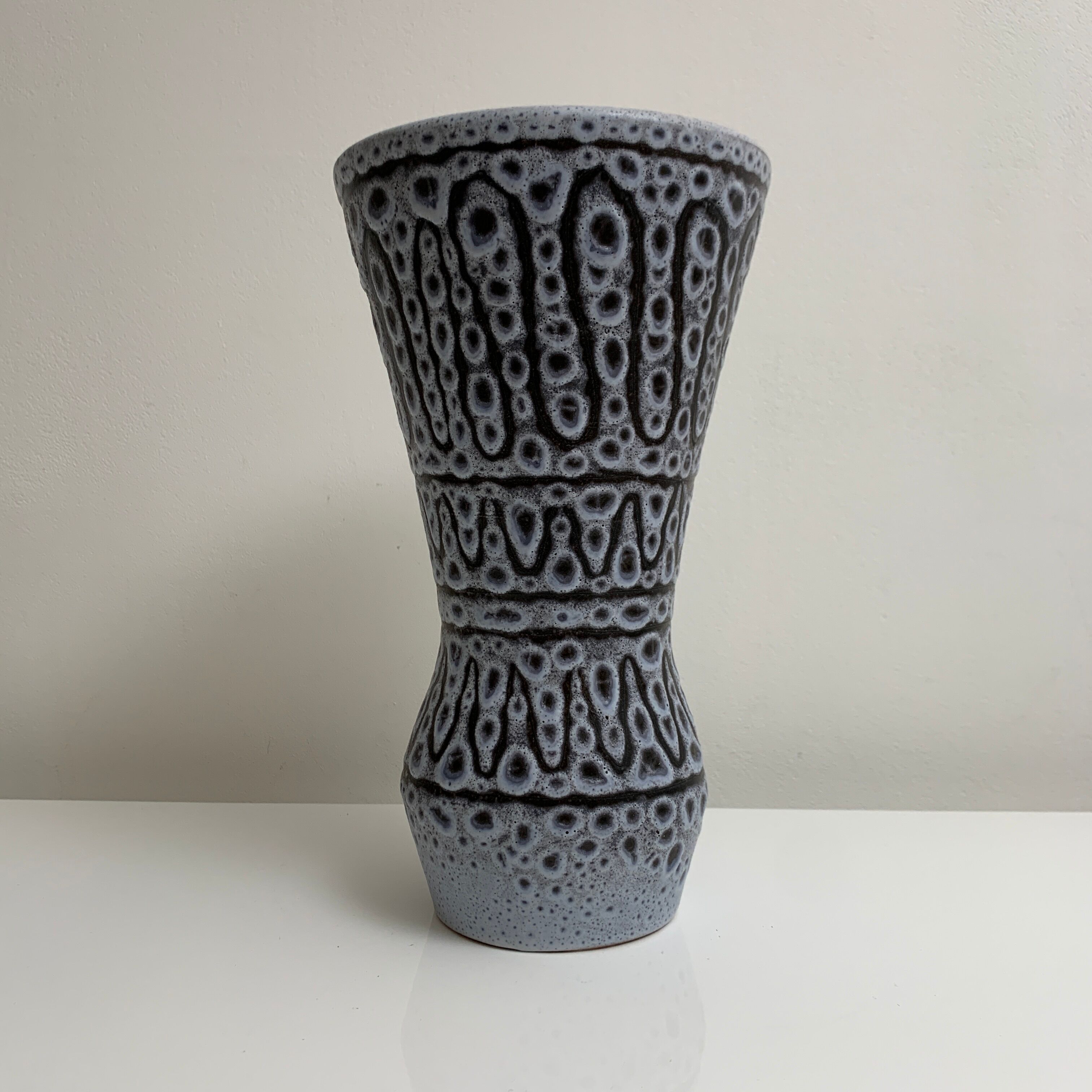 Vintage ceramic vase by Jean Austruy 27 cms
