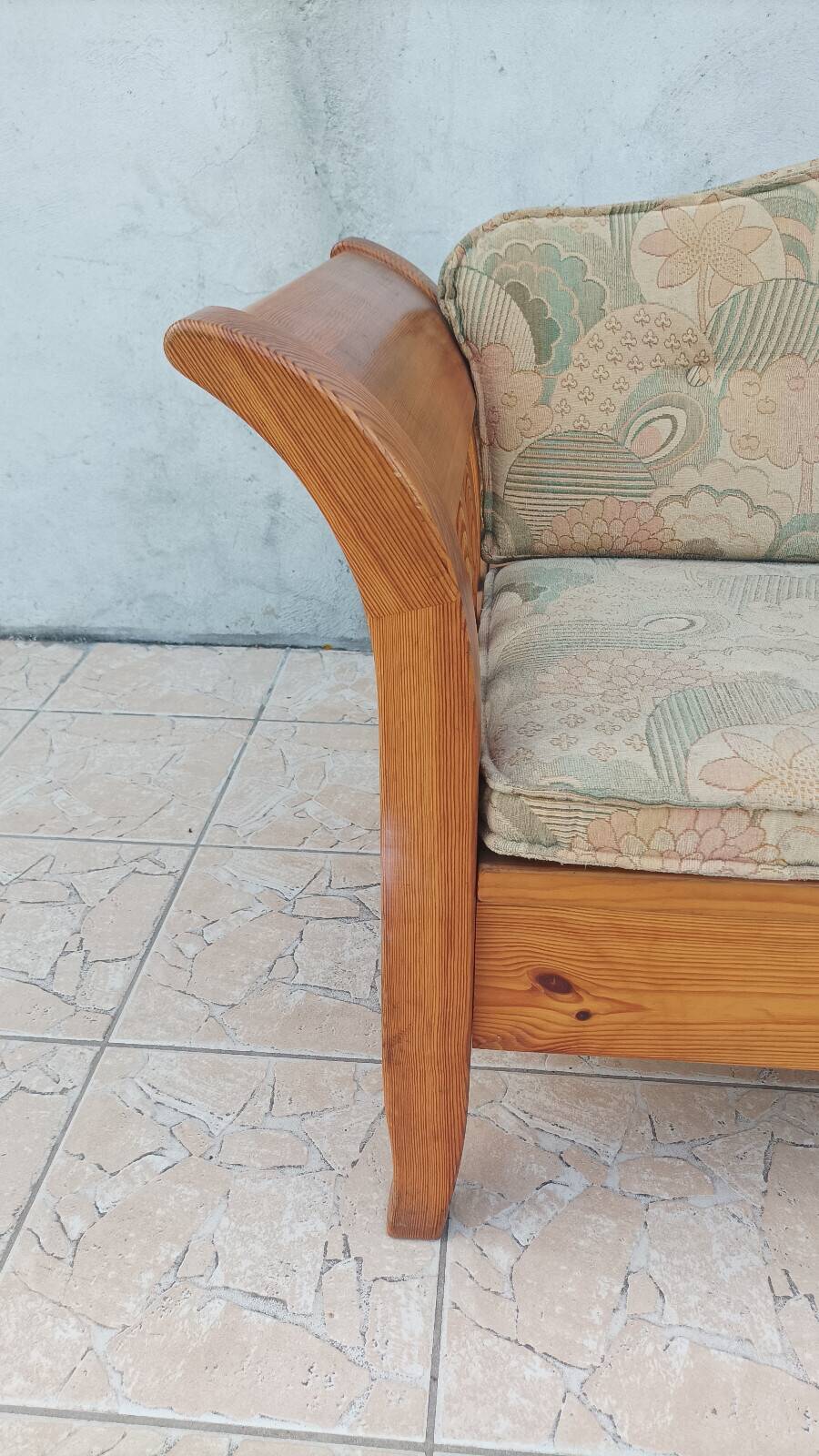 Vintage pine bench
