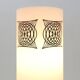 Mid-century sixties table lamp with opaline glass shade, France