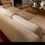 Meridiani 3-seater fabric sofa