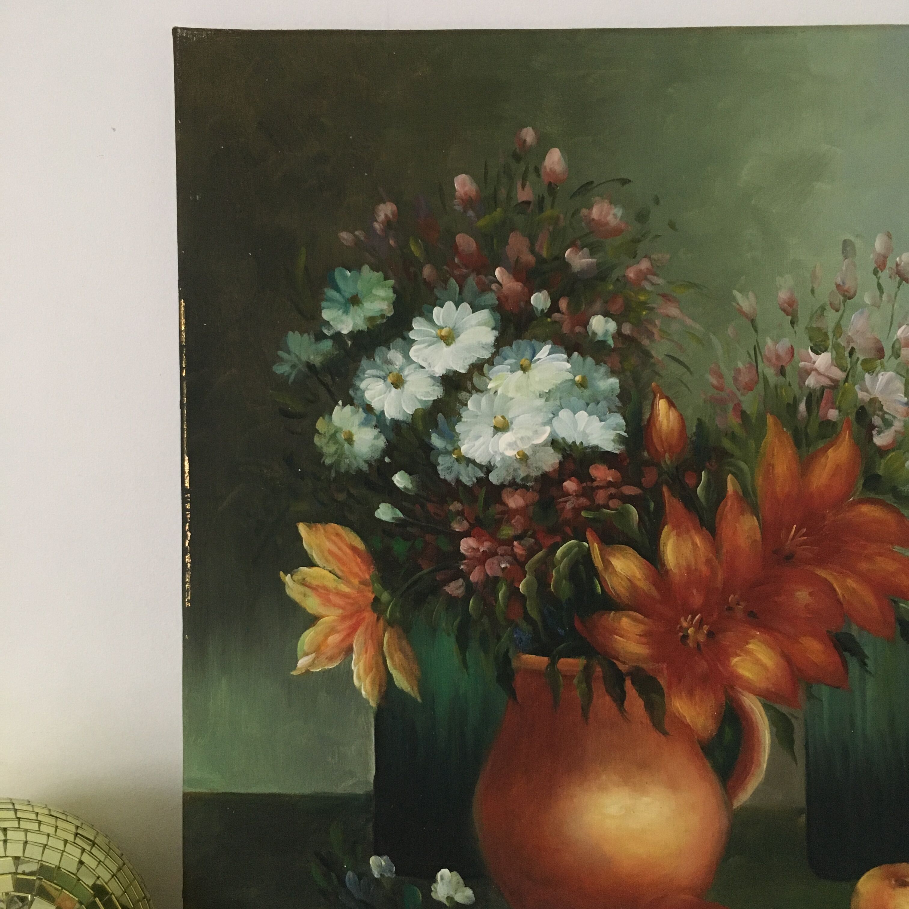 Peinture huile sur toile