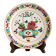 Chinese porcelain plate, famille rose, Peranakan