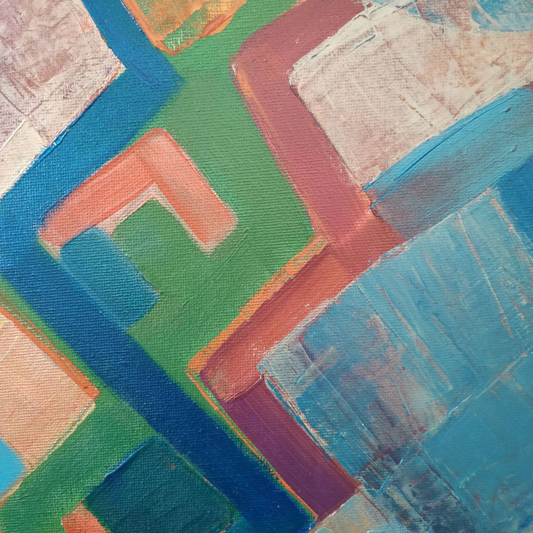 Toile le fil bleu