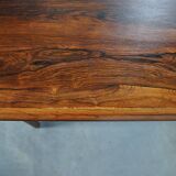 Extendable rosewood dining table year 60