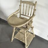 Chaise haute ancienne