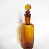 Apothecary bottle pharmacy bottle amber glass