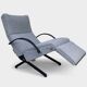 P40 armchair by Osvaldo Borsani for Tecno, Italy 1950s, reupholstered