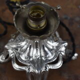 Art deco lamp their in glass paste