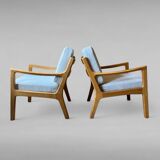 Loungesessel by Ole Wanscher for P. Jeppesen, Set of 2