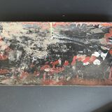 Warning do not drink water sign vintage european industrial enamel signs