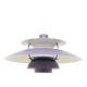 Lavender PH5 lamp, P. Henningsen for Louis Poulsen, Denmark 1960's