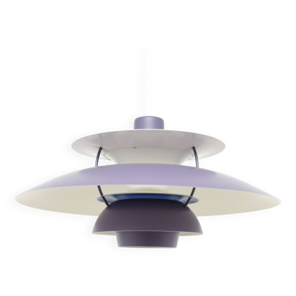 Lavender PH5 lamp, P. Henningsen for Louis Poulsen, Denmark 1960's