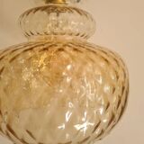 Vintage glass pendant light