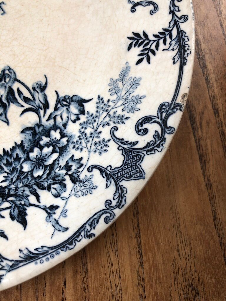 10 plates Terre de Fer Floreal Boulenger