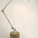 Table lamp jielde 2 arms on wooden base