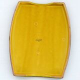 Vintage hand-painted ceramic St Clement trivet