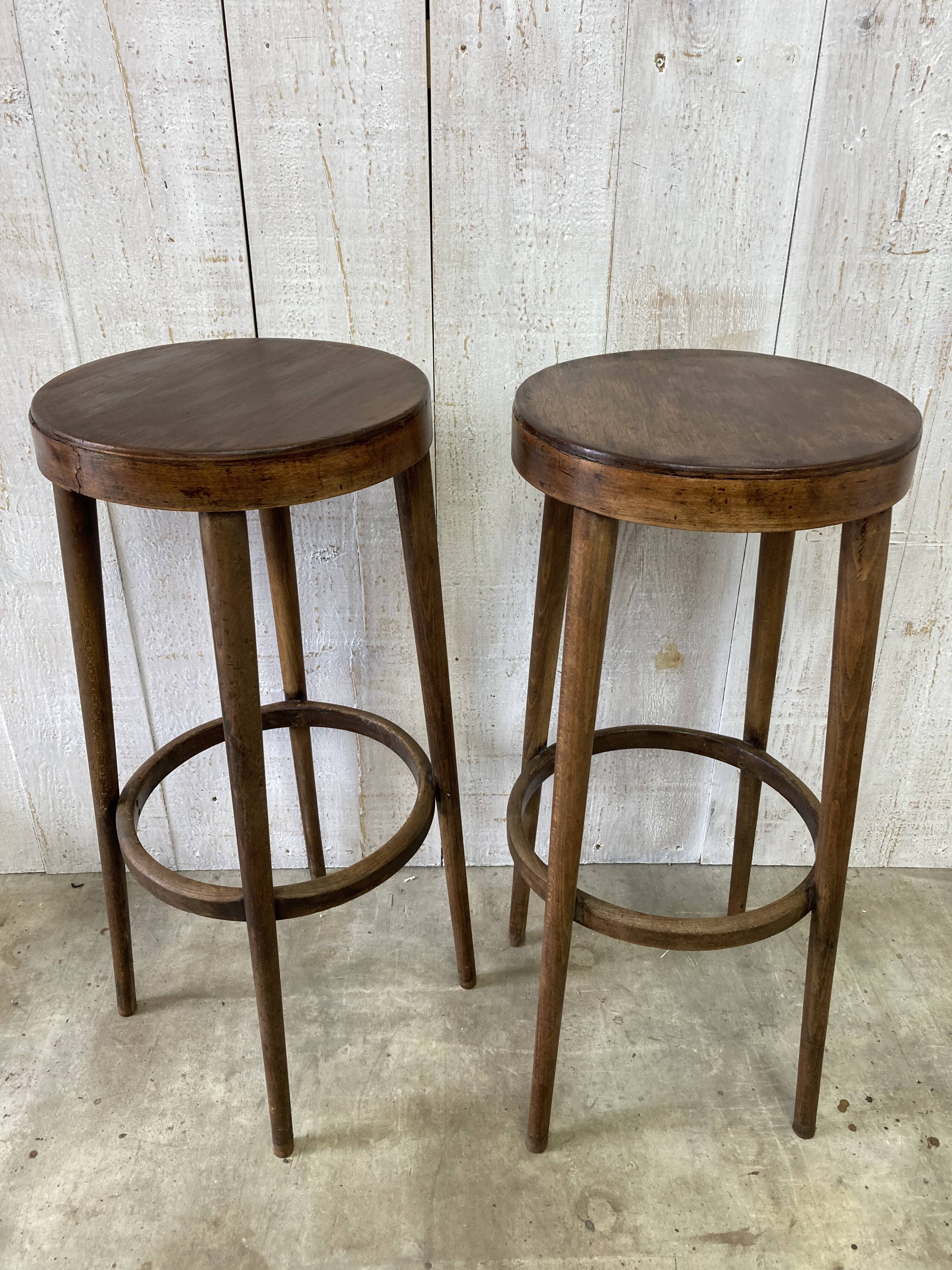 Pair of bistro stools