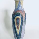 Vintage Handmade Art Studio Pottery Vase, 1980s