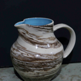 Lot of 4 ceramics assorted pitchers and vase