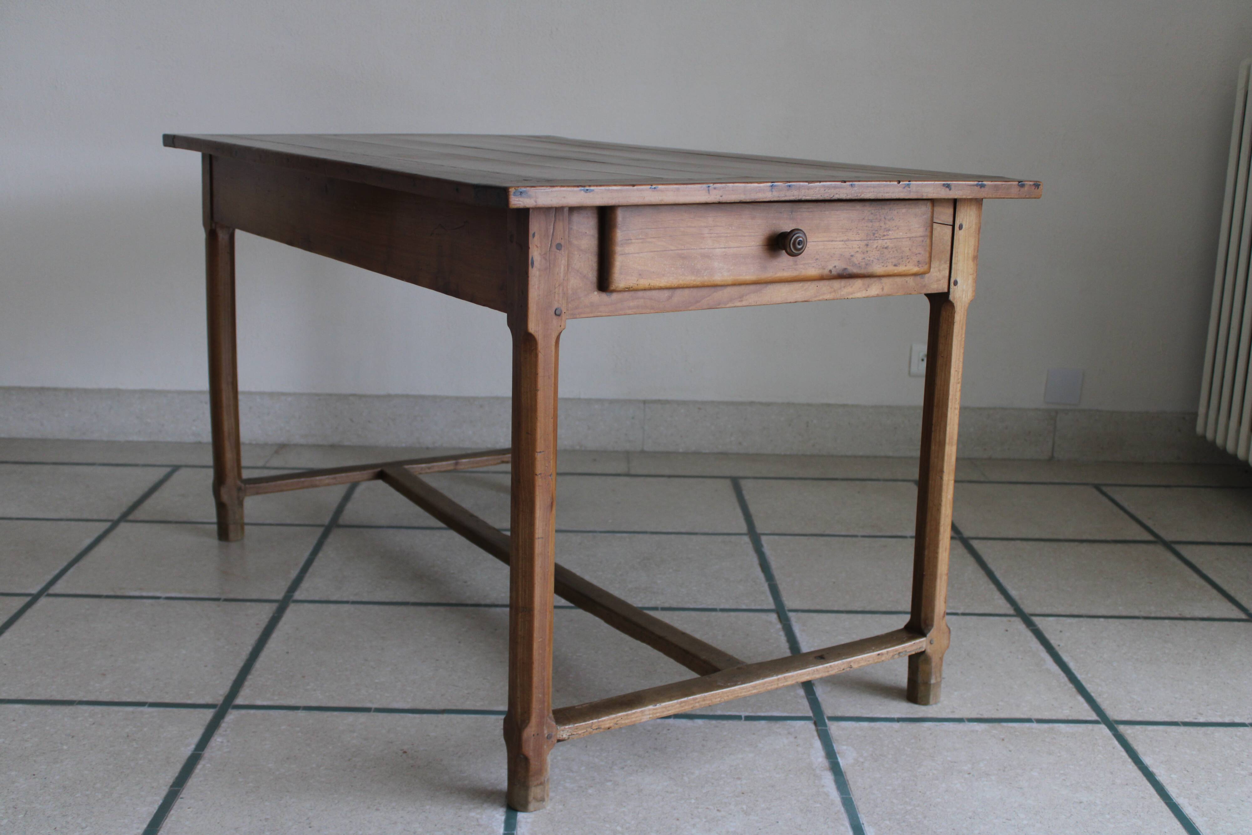 Antique cherry wood table