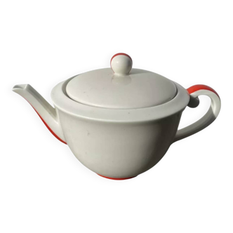 Théière en porcelaine de Limoges blanche