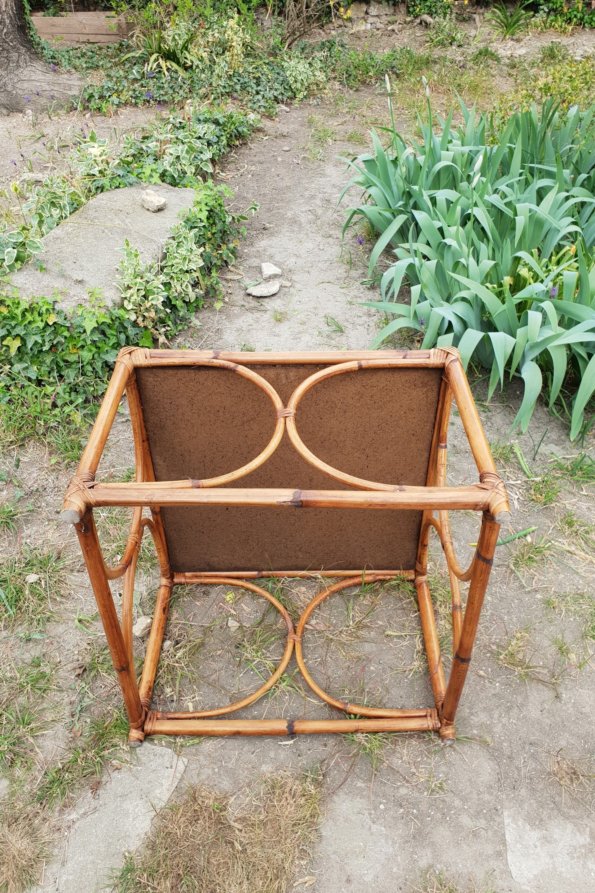 Bamboo coffee table 1970
