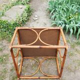 Bamboo coffee table 1970