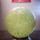 Applique globe boule abat jour opaline vert Clichy moucheté ø 20 cm art déco 1930/1940 TBE