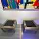 Pair of Italian coffee tables Designer Giacomo Sinopoli in very good condition