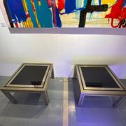 Pair of Italian coffee tables Designer Giacomo Sinopoli in very good condition