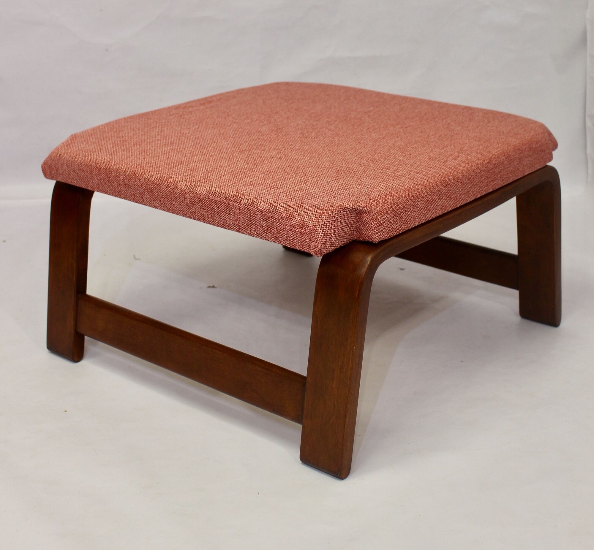 Pulkka chair and ottoman by Ilmari Lappalainen for Asko, 1963