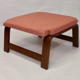 Pulkka chair and ottoman by Ilmari Lappalainen for Asko, 1963