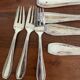Set of silver-plated cutlery