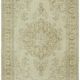 Hand-knotted anatolian vintage carpet  1970s 219 cm x 311 cm