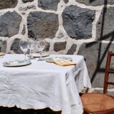 Set of 9 glasses on foot