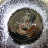 Glass vase signed Christian Tortu